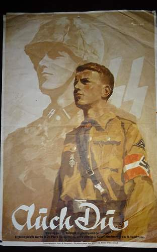 Waffen SS recrutation poster to ID