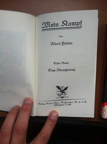 Mein kampf 1933 double edition