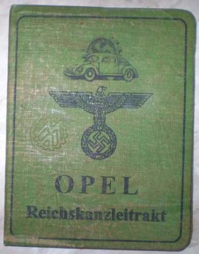 Reichssicherheitshauptamt ID document