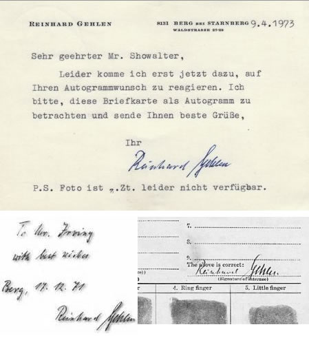 Reinhard Gehlen Letter