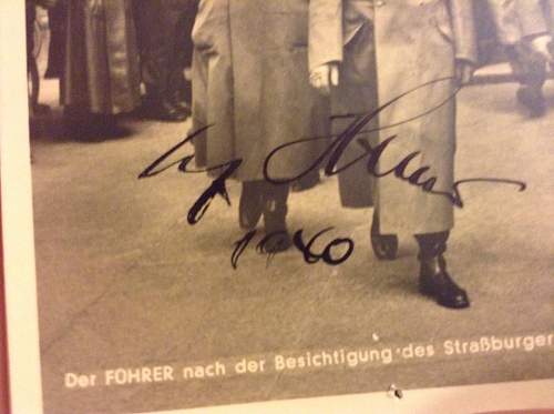 Adolf Hitler and Keitel signature, original?
