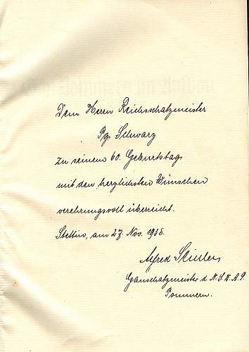 SS-Wachbataillon Prag&quot; promotion document