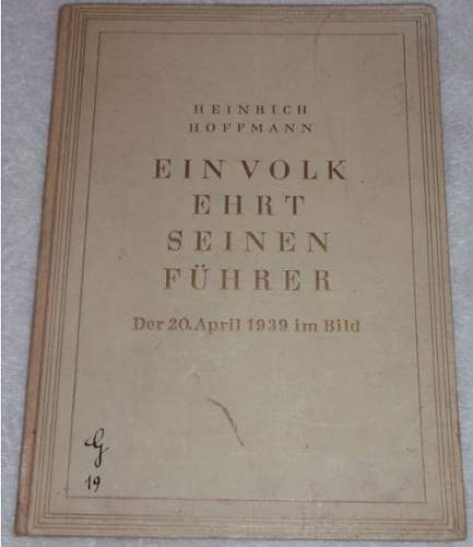 Heinrich Hoffmann, Ein Volk ehrt seinen Führer Der 20. April 1939