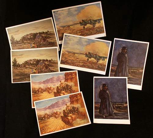 German Art Postcards