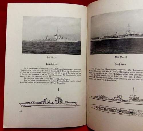 WW2 German Naval booklet