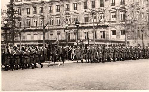 Siegesparade Paris 1940