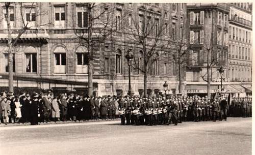 Siegesparade Paris 1940