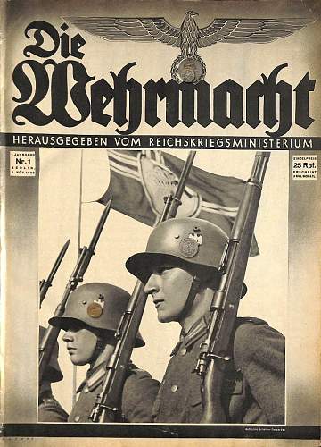 Third Reich cover of magazines/ illustrated / periodicals/ newspapers