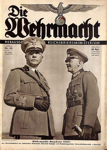 Third Reich cover of magazines/ illustrated / periodicals/ newspapers