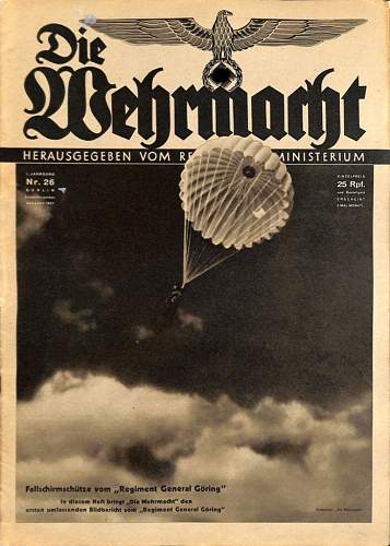 Third Reich cover of magazines/ illustrated / periodicals/ newspapers