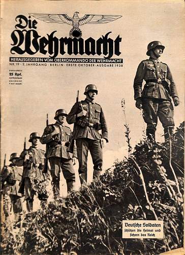 Third Reich cover of magazines/ illustrated / periodicals/ newspapers