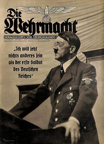 Third Reich cover of magazines/ illustrated / periodicals/ newspapers