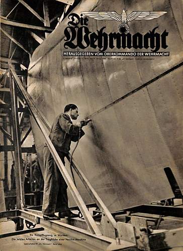 Third Reich cover of magazines/ illustrated / periodicals/ newspapers