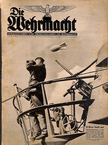 Third Reich cover of magazines/ illustrated / periodicals/ newspapers