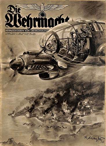 Third Reich cover of magazines/ illustrated / periodicals/ newspapers