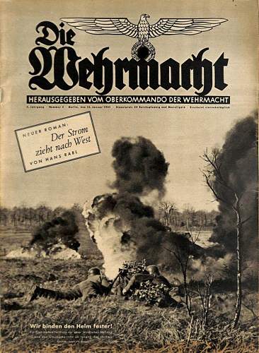 Third Reich cover of magazines/ illustrated / periodicals/ newspapers