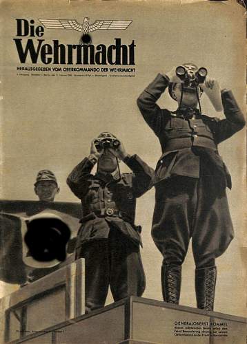 Third Reich cover of magazines/ illustrated / periodicals/ newspapers