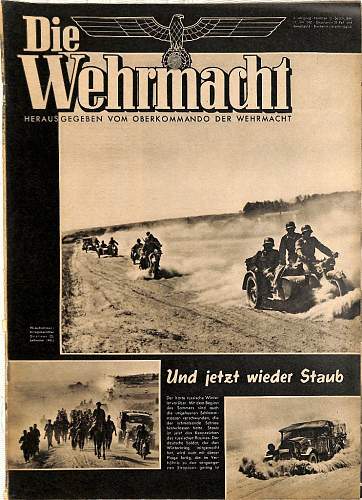 Third Reich cover of magazines/ illustrated / periodicals/ newspapers