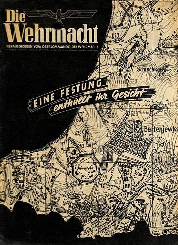 Third Reich cover of magazines/ illustrated / periodicals/ newspapers