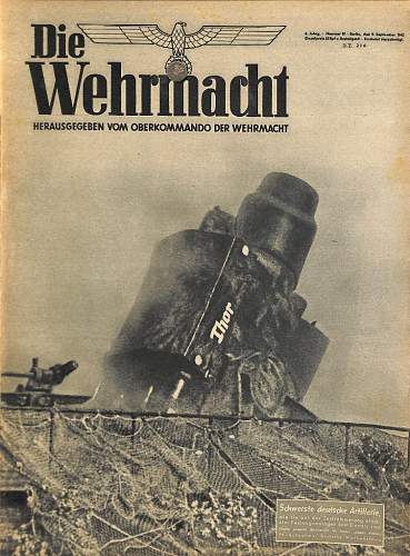 Third Reich cover of magazines/ illustrated / periodicals/ newspapers