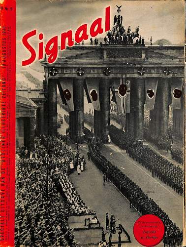 Third Reich cover of magazines/ illustrated / periodicals/ newspapers