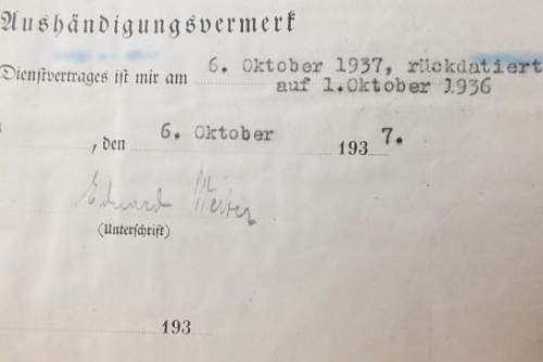My First Himmler Signature