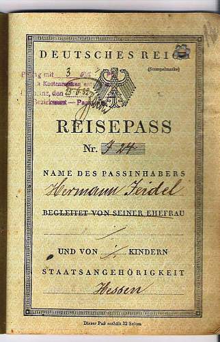 German passports