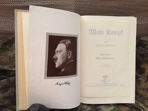 1937 Mein Kampf