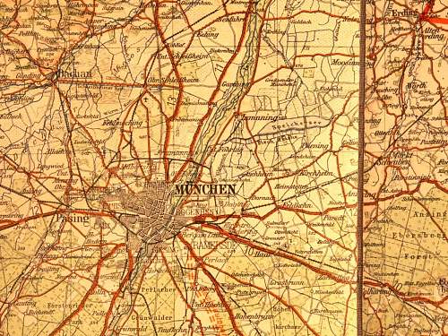 Map from Kolleda Air base