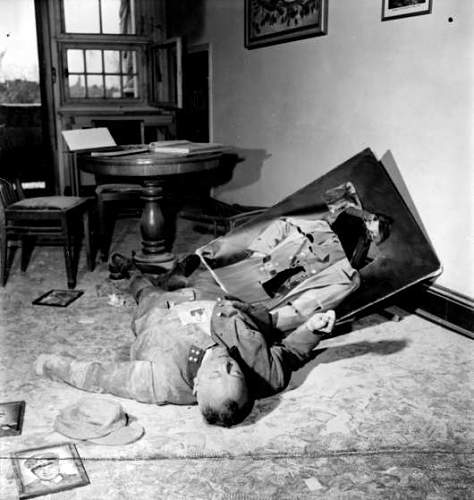 Suicide in the aftermath of WWII - WARNING, CONTAINS GRAPHIC IMAGES