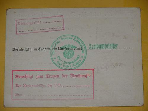 NSDAP Membership ID