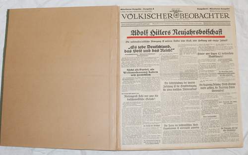 Völkischer Beobachter 1933 January to March Voelkischer Beobachter