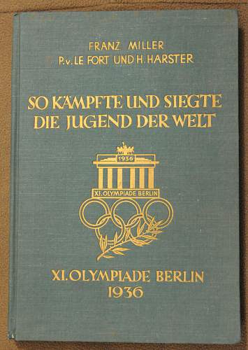 Book on the 1936 Olympics