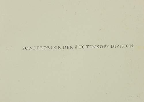 Theodor Eicke- Signed-Book..