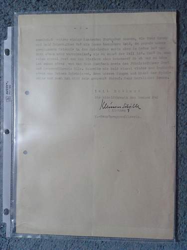 Unknown Military Typewritten Document