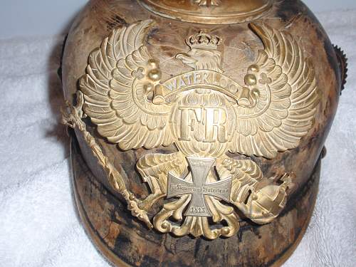 Pickelhaube M1895 Prussian Infantry Waterloo