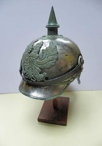 WW1 1915 Pat Prussian Cavalry Helmet