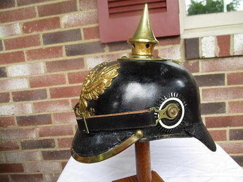 Infantry pickelhaube