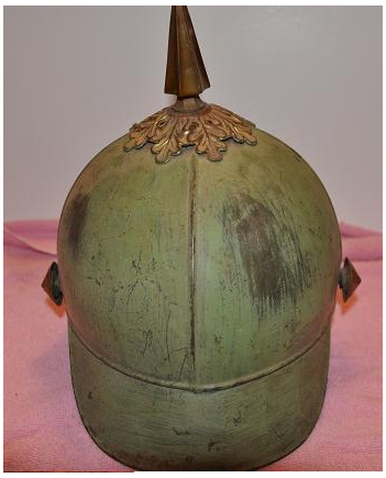 Does anyone know what this Spike Helmet could be?