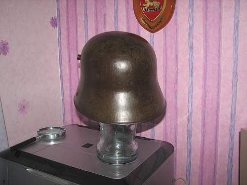 German M1916 helmet shell