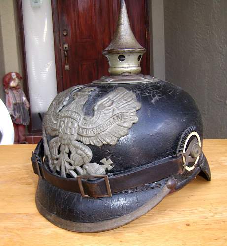 Prussian M15 Pickelhaube.