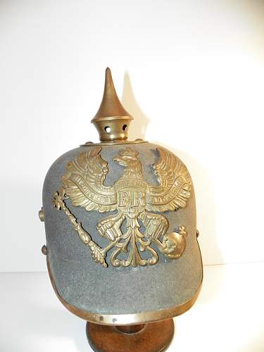 Ersatz Prussian enlisted Helmet in Felt