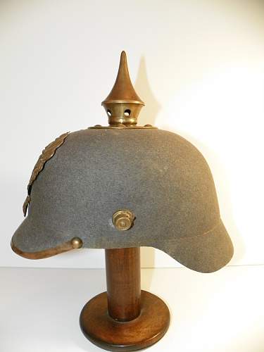 Ersatz Prussian enlisted Helmet in Felt