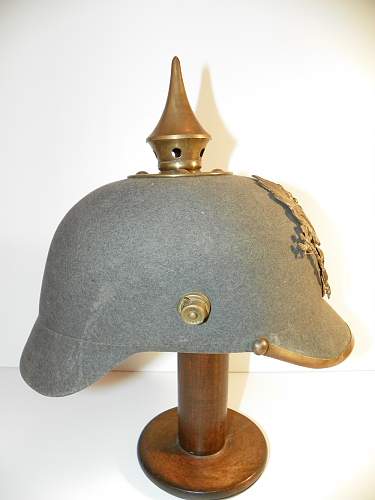 Ersatz Prussian enlisted Helmet in Felt