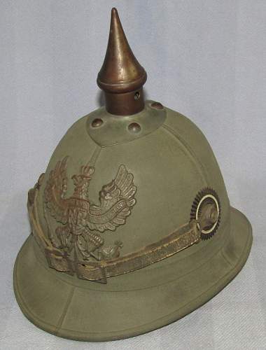 Tropical? Experimental? Prussian Spiked Pith Helm
