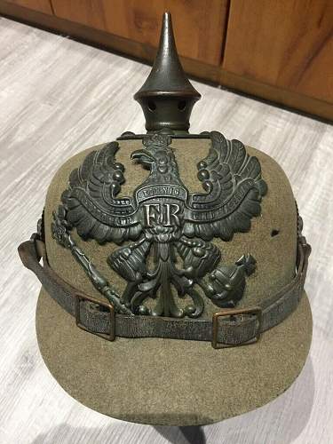 Ersatz pickelhaube Preussen 1895 model