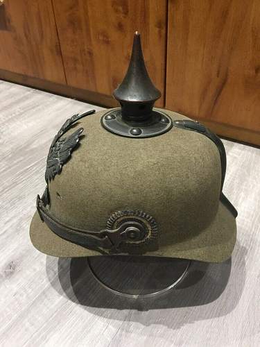 Ersatz pickelhaube Preussen 1895 model