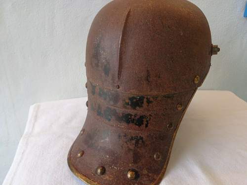 Curassiers Helmet Prussia WW1 - relic state - Original????