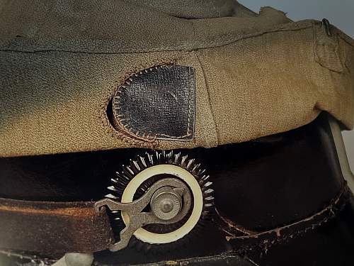 Pickelhaube real or fake? Seller wants 500 euros.