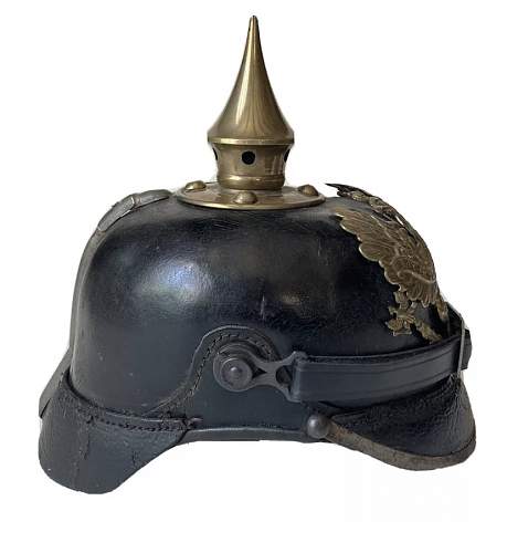 1915 Imperial Pickelhaube. Is it the real deal.